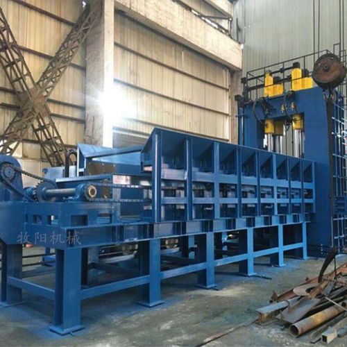 高效重型630噸龍門式剪切機(jī) 廢鐵廢金屬管道的強(qiáng)力處理利器